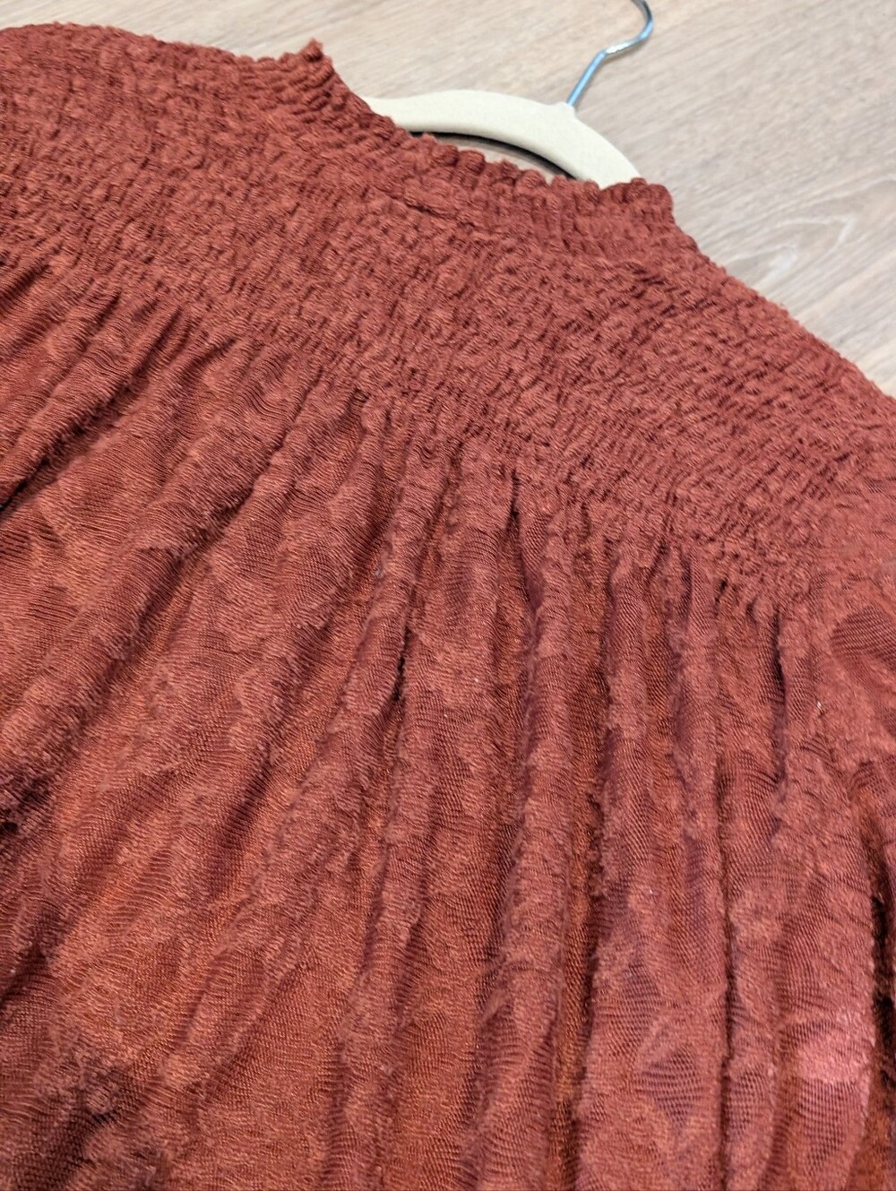 Anthropologie Deletta Brown Lace Top - Picture 4 of 8